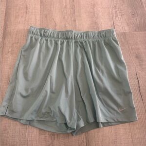 Nike Women's Athletic Shorts in Light Green